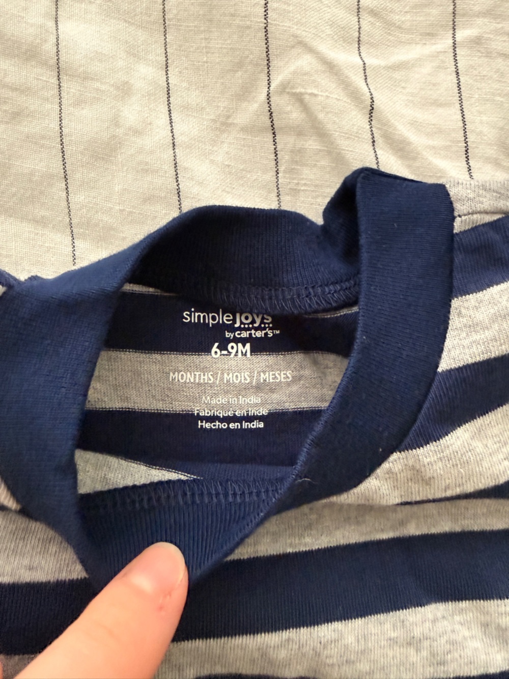 Carter's 3-Pack Baby Rompers - Picture 2 of 3